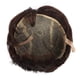 thumbnail image 1 of Peluca Corta Ondulada Para Niño, Pelo Corto Rizado , Sintético Lanudo Marrón Oscuro Para La Vida Diaria, 1 of 7
