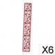 thumbnail image 1 of 6 Manteles Individuales de San Valentín, Decoraciones Rojas para El Día de San Valentín, Decoración Del Día/año de San Valentín 6 piezas, 1 of 9