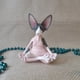 thumbnail image 3 of Adornos de resina para meditación de gato sin pelo, adornos para el hogar con diseño de Buda para meditación, decoraciones creativas, 3 of 5