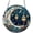 Lantern, variant on Jiibva Ramadan Door Sign, Acrylic Eid Mubarak Hanging Plaque Wreath Middle East Style Hanging Disc for Muslim Wall Window Porch Decor
