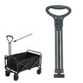 thumbnail image 6 of simhoa Wagon Pull Handle Folding Wagon Push Handle for Picnic Garden Shopping Carts, 6 of 9