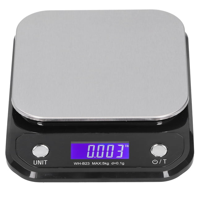 Peahefy Baking Scale, Non‑Slip Stainless Steel Electronic Scale, Exquisite For Home 16 X 21 X 3cm