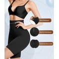 thumbnail image 4 of Pantalones cortos Shapewear Sellto Tummy Control de cintura alta, paquete de 2, 4 of 6