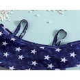 thumbnail image 3 of Toddler Girls Swimsuit Star Print Ruffle Crop Tops Bottom Shorts Swimwear, 3 of 6