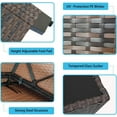thumbnail image 5 of ASJMR 7 Pieces Outdoor Patio Furniture Set Outside PE Rattan Wicker Sectional Sofa Conversation Sets with Coffee Table and Sand Cushions, 5 of 9