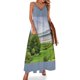 thumbnail image 1 of Vestido sin mangas con bloques a cuadros color lavanda pastel, vestido de noche, vestido de fiesta, vestido elegante de lujo para mujer, vestidos de mujer para graduación, 1 of 7