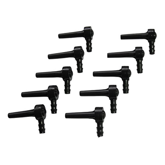 Maple Tree Tapping - Black Plastic Maple Tapping Spiles - Set of 10 - 5/16" Maple Tap Spiles