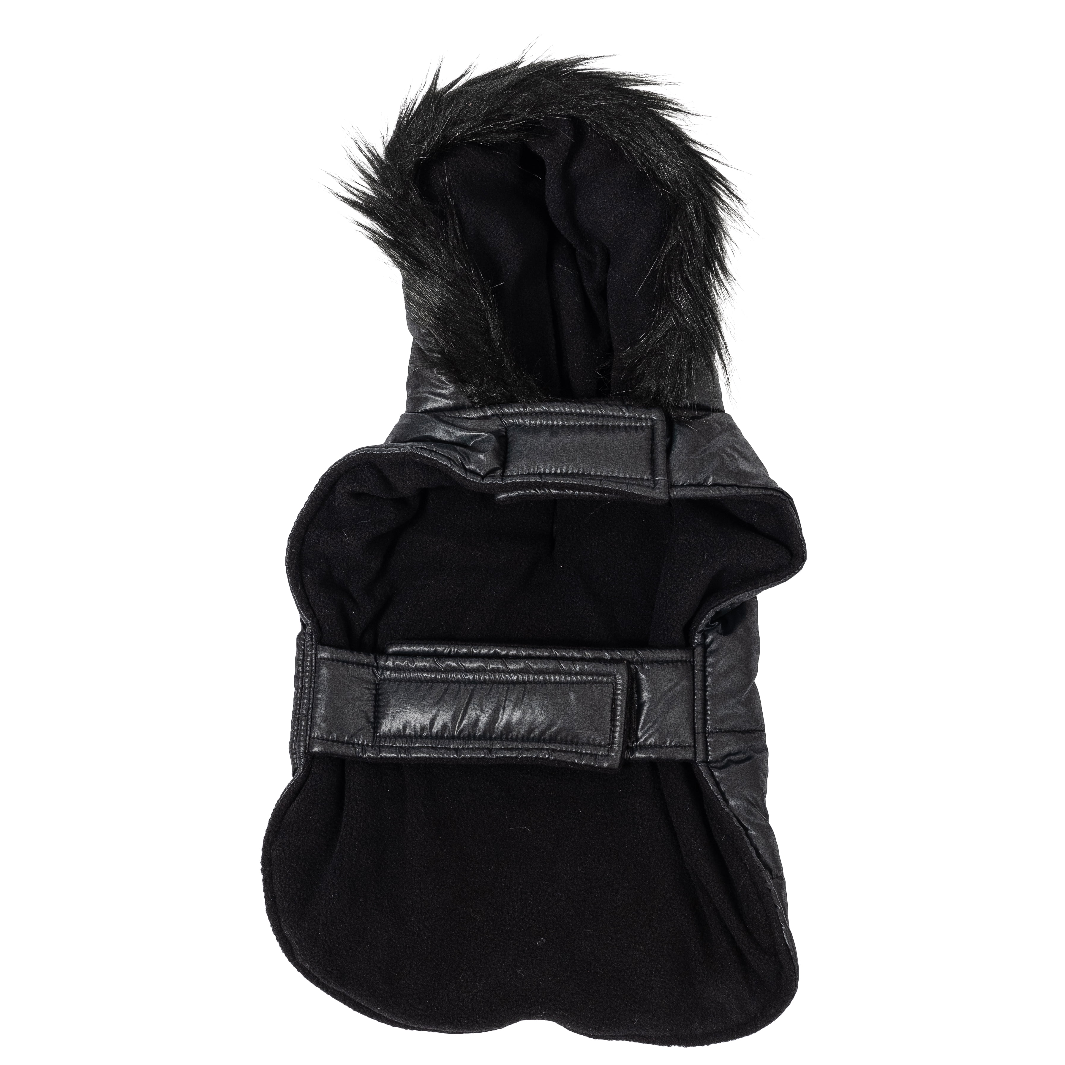 Justice Reversible Puffer Jacket, Black, S
