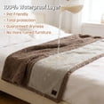 thumbnail image 2 of Kritter Planet Waterproof Bed Blanket, Soft and Washable Absorbent Blanket Pad, Leak-Proof Blanket Cover for Couch, Sofa, Bed, 2 of 7