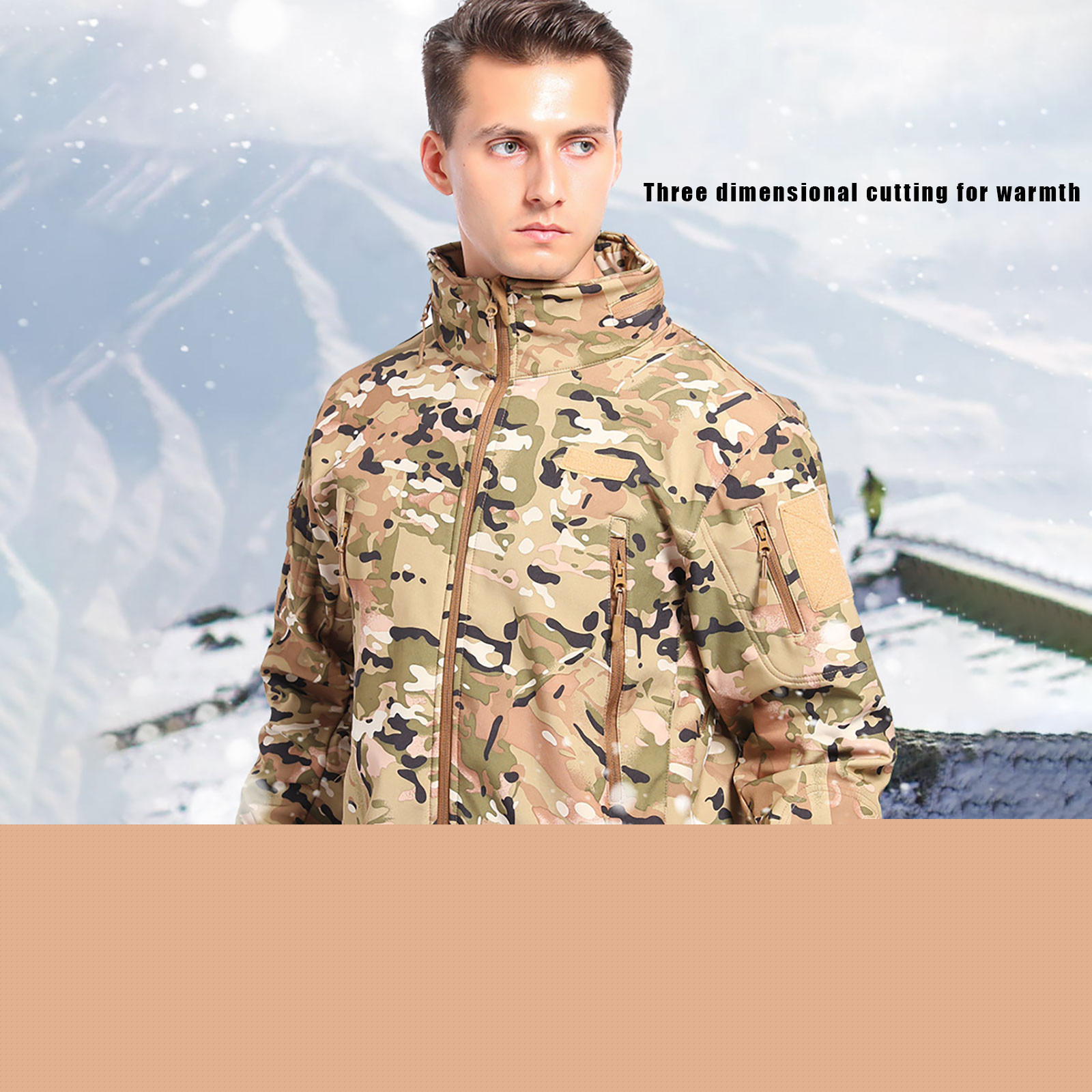 thumbnail image 2 of IROINNID Men's Long Sleeve Parka Mid-Length Jacket Solid Color Leisure Autumn Waterproof Quick-drying Breathable Sport Outdoor Coat, 2 of 5