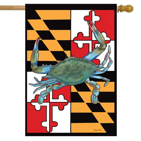 Briarwood Lane Maryland Summer House Flag