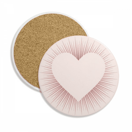 

Heart Shaped Love Valentine s Day Coaster Cup Mug Tabletop Protection Absorbent Stone
