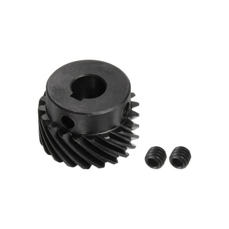 

Uxcell 10mm Aperture 20T Helical Gear 1 Mod 4x1.8mm Keyway Motor Gear Left Direction