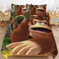 thumbnail image 1 of DONKEY KONG Soft Layer Durable Stitch Practical Fit Thread Finish Duvet Cover Sets with Easy Maintenance, 1 of 5