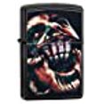 thumbnail image 3 of 49117 Zippo Split Face Design High Polish Black Pocket Lighter, 3 of 15