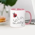 thumbnail image 3 of CafePress - Ladybug Lucy Mug - 11 oz Ceramic Mug - Novelty Coffee Tea Cup, 3 of 4