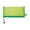 Green, variant on 1Pc 9x5 Inch Yellow Striped Mesh Pencil Pouch, Clear Zipper Case, Receipts and Travel Cosmetic Organization