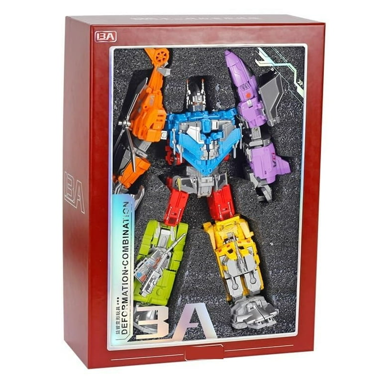 Transformer Robot 7-in-1 Tank Armored vehicle Warplane Shuttle
