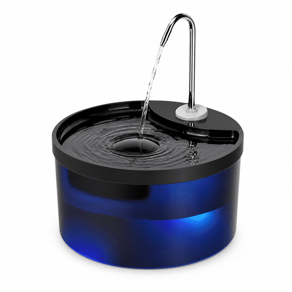Cat Water Fountain : 3.2L Cat Fountain for Drinking - Pet Water Fountain for Cats Inside - Quiet Cats Water Bowl Dispenser - Kitty Drinking Fountains - for Pets& Small Animals