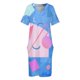 thumbnail image 4 of Vestido holgado con bolsillos azules de estilo retro pop de los años 80 de Memphis, traje de verano para mujer, ropa de mujer, 4 of 7