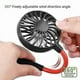 thumbnail image 2 of Portable Neck Fan Hanging Mini Air Cooler Fan Lazy Neckband Usb Rechargeable, 2 of 5
