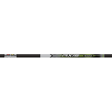 Easton Axis Pro 5mm 300 Match Grade Arrow Shafts, 1-Dozen, 9.5 Grain, 32in, Blac