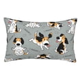 thumbnail image 1 of Balery Funny Beagle Active Dog Funda de Cojín Estampada, Regalos para Mujeres, Regalos de Amor para Ella, Regalos para Novia o Esposa, Funda de Almohada-14"x20", 1 of 6