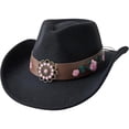 thumbnail image 4 of Gaexia Kids Western Cowboy Hat Playful Farmhouse Style Outdoor Sun For Boys And Girls Cute Fashion Little Rancher Summer Cap, 4 of 4
