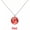 Red, variant on Full Moon Rising Moon Pendant Necklace Glow In The Dark Luminous Chain Women :yy-White
