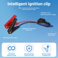 thumbnail image 2 of Mobutofu Car Jump Starter with Tire Inflator and for Reliable Car Use Black, 2 of 7