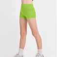 thumbnail image 3 of CCRFTGI Athletic Shorts for Child Girls Size 8 High Waisted Dance Yoga Shorts Biker Girls Fashion Gymnastics Shorts for Teen Girls Fluorescent Green 11-12 Years, 3 of 5