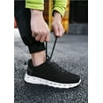 thumbnail image 4 of Mens Causal Fashion Sneakers Breathable Dress Oxfords Shoes Comfortable  Urban Walking Shoes, 4 of 7