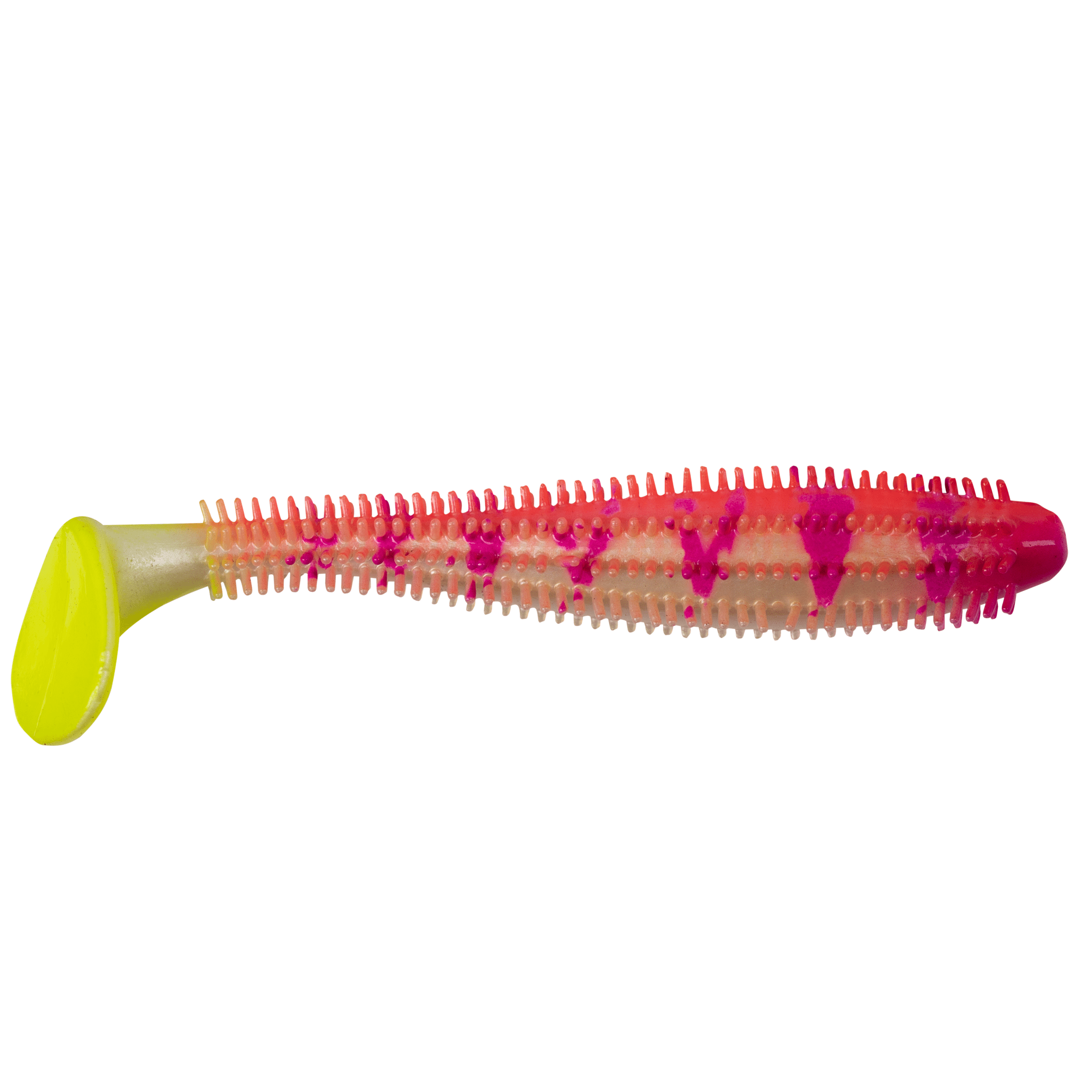 Salmo Spikey Shad 9cm Soft Bait Pink Tiger UV