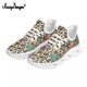 thumbnail image 1 of Zapatillas Noisydesigns para mujer, con estampado floral de leopardo, cordones de malla transpirables, deportivas informales para mujer, 1 of 6
