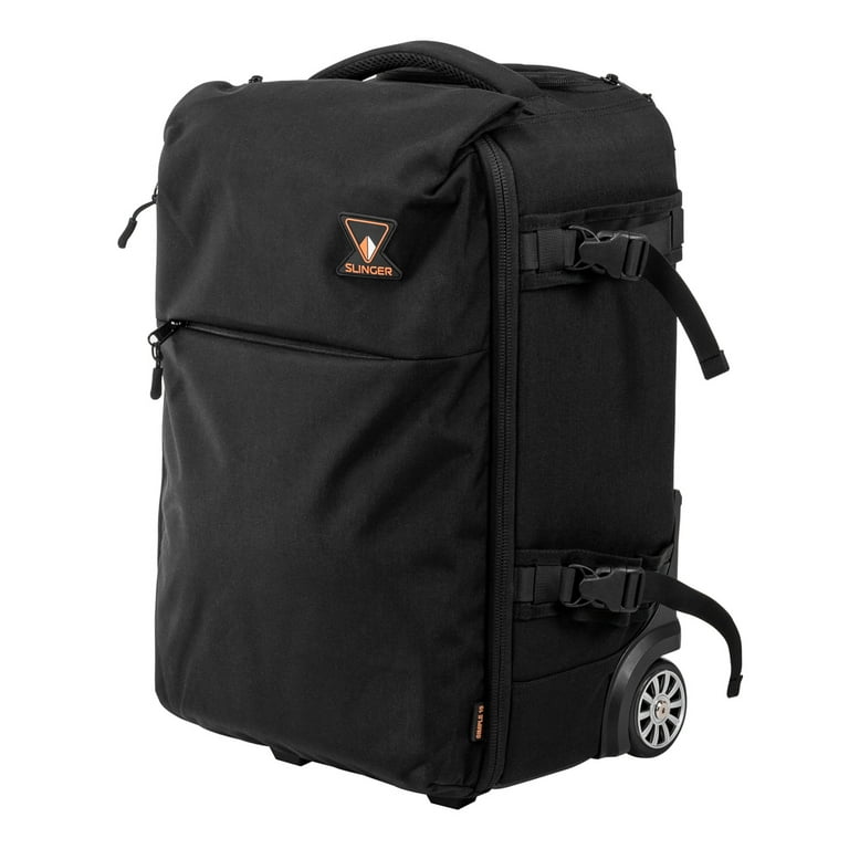 Slinger Slinger 2-in-1 Wheeled Camera Backpack, Rolling Luggage