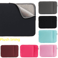 thumbnail image 1 of Bolsa de terciopelo para computadora portátil: diseño neutro para tableta para todos los modelos para una fácil limpieza, 1 of 5