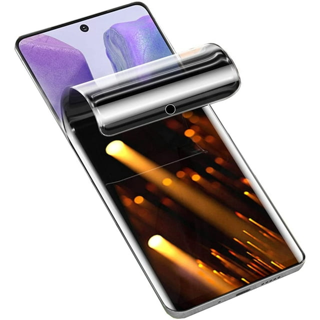 2 Pack Film Hydrogel Protecteur d'Écran de Confidentialité Compatible avec Samsung Galaxy Note 20 5G / Note20 4G (6.7"),