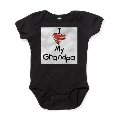 

CafePress - Luv Grandpa - Cute Infant Bodysuit Baby Romper - Size Newborn - 24 Months