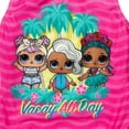 thumbnail image 3 of L.O.L. Surprise! Surfer Babe Coconut Q.T. Dawn Little Girls One Piece Bathing Suit Little Kid to Big Kid, 3 of 3