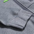 thumbnail image 5 of Sweaters Hooded Sweatshirt Mens Slim Fit Zip Up Hoodies Sweatshirt Lightweight Long Sleeve with Kanga Pocket, 5 of 6