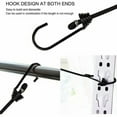 thumbnail image 3 of Outdoor Clothes Dryer, Clothesline, Clothes Line Tensioner for Outdoor Travel Holiday Camping with 12 Clips Coat Hangers Rack 180-340cm Adjustable with 12 Clamps (Black), 3 of 3