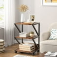 thumbnail image 4 of Tribesigns 3-Tier Rolling Printer Stand with Industrial Machine Cart, 4 of 7