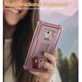 thumbnail image 3 of Dexnor Full Body Case for Samsung Galaxy Note 9/6.4 inches, [Built in Screen Protector and Kickstand] Heavy Duty Military Grade Protection Shockproof Protective Cover for Galaxy Note 9, Pink, 3 of 6