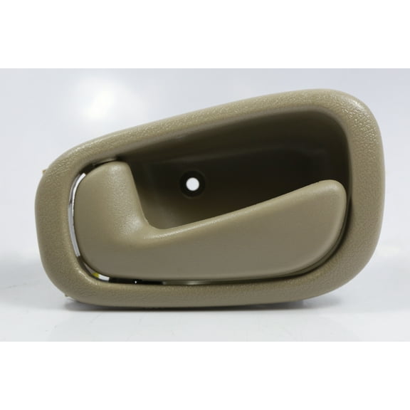 Performance PFM-818896 Interior Inside Door Handle Replacement with Clip, fits Front or Rear Driver Side Left LH, Beige Color Fits select: 1998-2002 TOYOTA COROLLA, 1998-2002 CHEVROLET GEO PRIZM