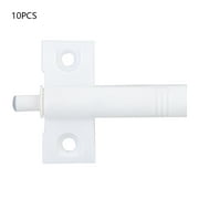 Jadeshay Tampn de Puerta Armario silencioso Gabinete Amortiguador de Puerta Amortiguador montado Amortiguador ABS 10 Piezas(Blanco)