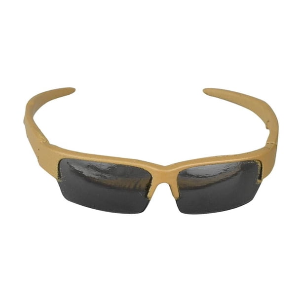 Disfraz de gafas de figura de 1: 6 presenta el modelo de juguete Cosplay Gafas en miniatura Modelo
