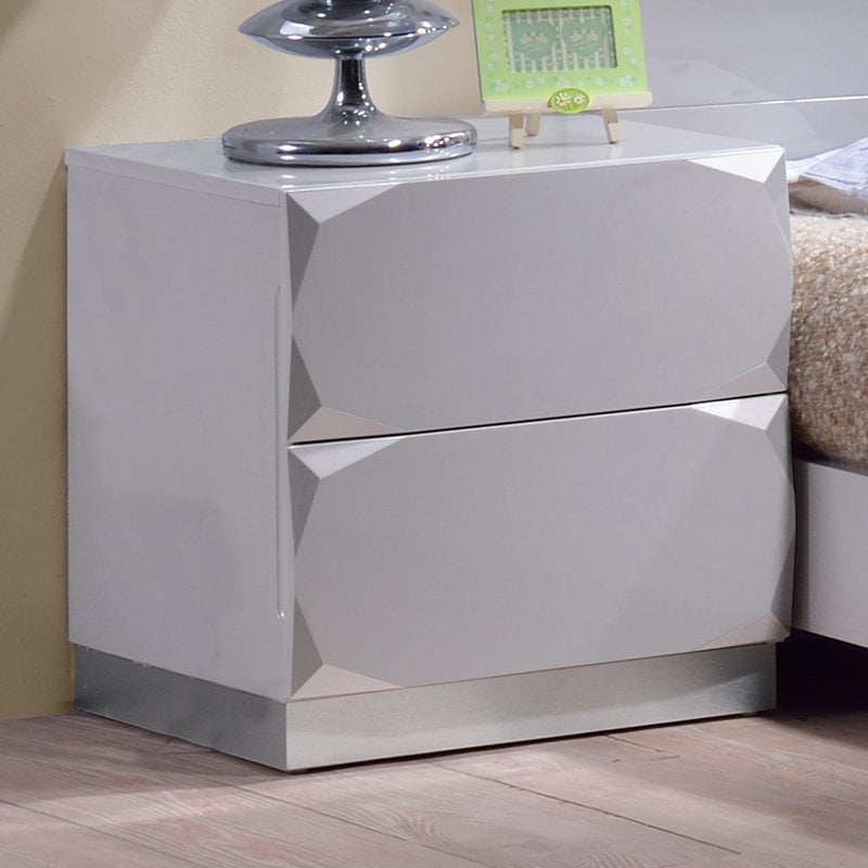 Chintaly Dublin 2 Drawer Nightstand
