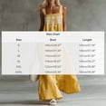 thumbnail image 3 of Odbmxy Cotton Dress Women Peasant Summer Beach Sleeveless Shift Women Maxi Dress Tent Embroidery Vacation Square Neckline, 3 of 6