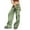 Green, variant on Aayomet Jean Pants for Women Stretchy 2023 Cargo Pants Woman Relaxed Fit Baggy Clothes Black Pants High Waist Zipper Slim,Green L