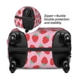 thumbnail image 4 of Lsque Hand Drawn Strawberry Printed Luggage Cover, Travel Luggage Protector,Scratch and Dirt Resistant, Fits 18-32 Inch Luggage - Medium, 4 of 9